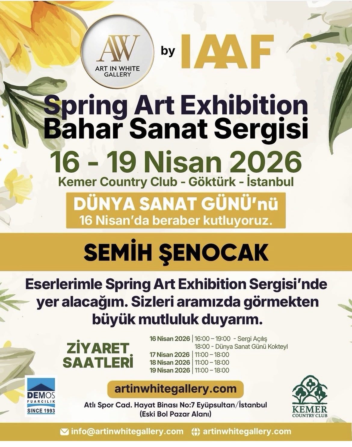 Spring Art Exhibition Bahar Sanat Sergisi