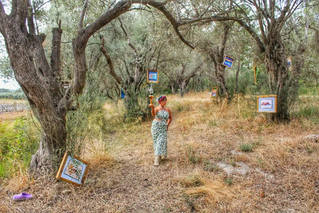 Zeytin Ağaçları Sanat Sergidi /Doğa İçin Çiz