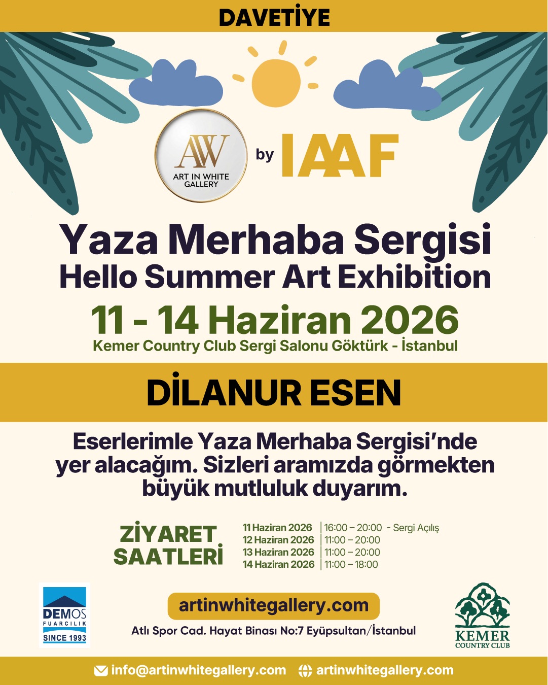 Yaza Merhaba Sergisi