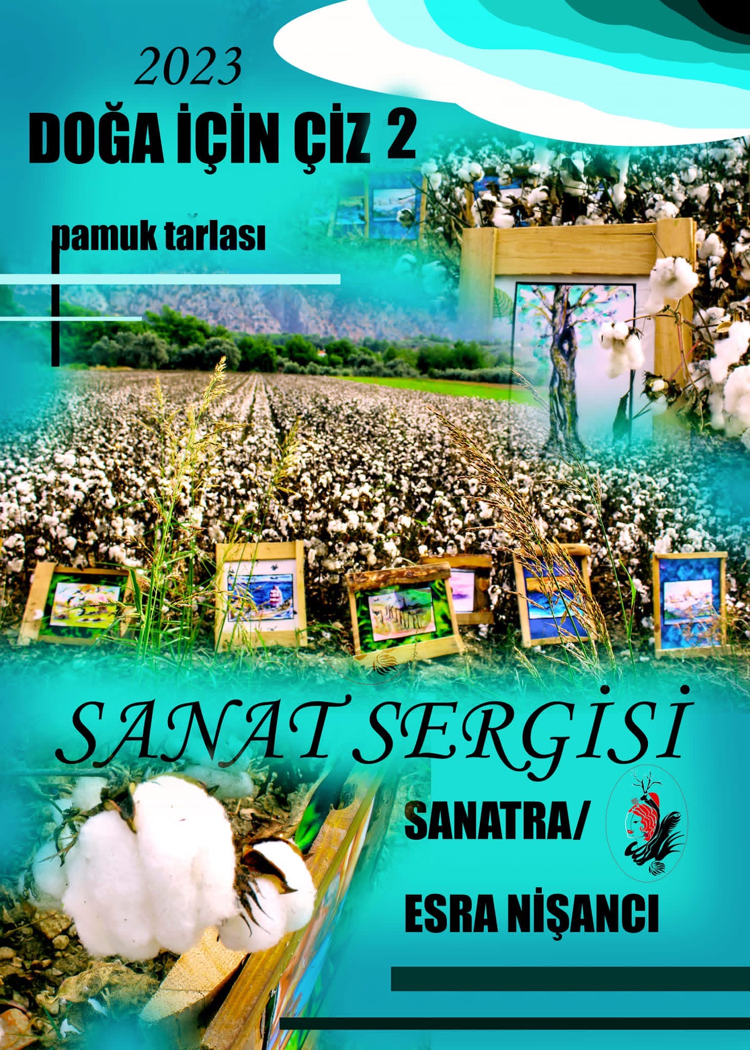 Pamuk Tarlasında Sanat Sergisi “Doğa İçin Çiz”