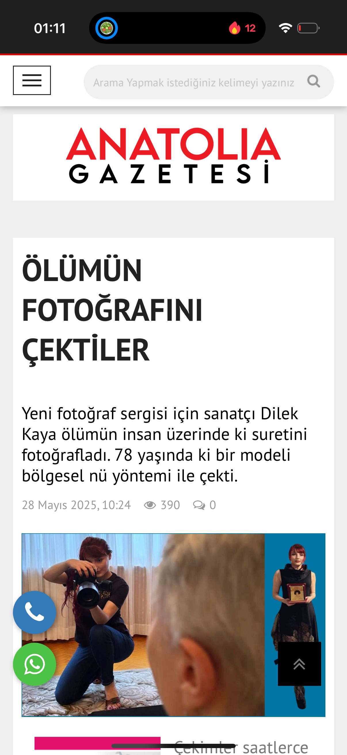 Ölümün fotoğrafı
