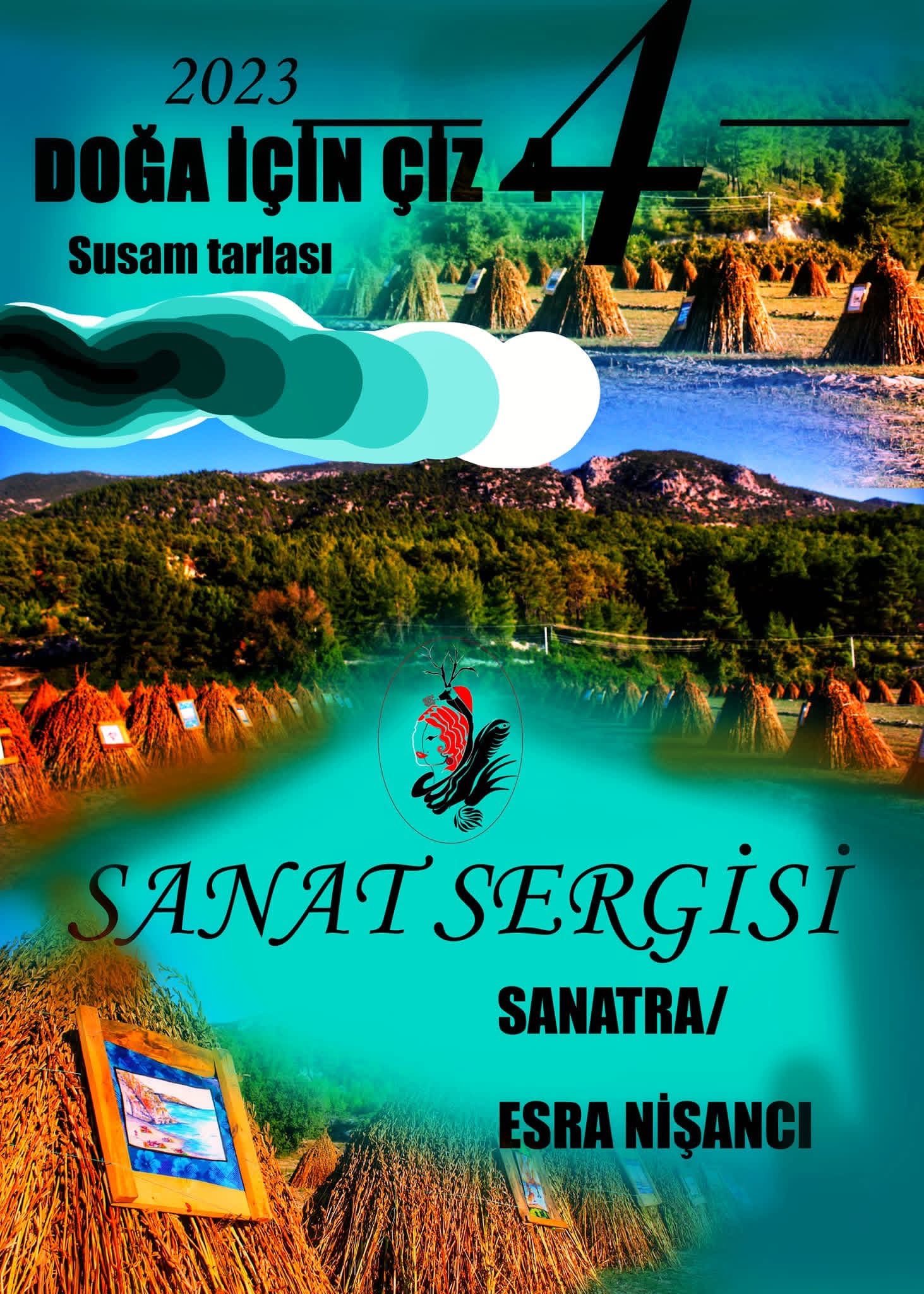 Susam Tarlası Sanat Sergisi “Doğa İçin Çiz”