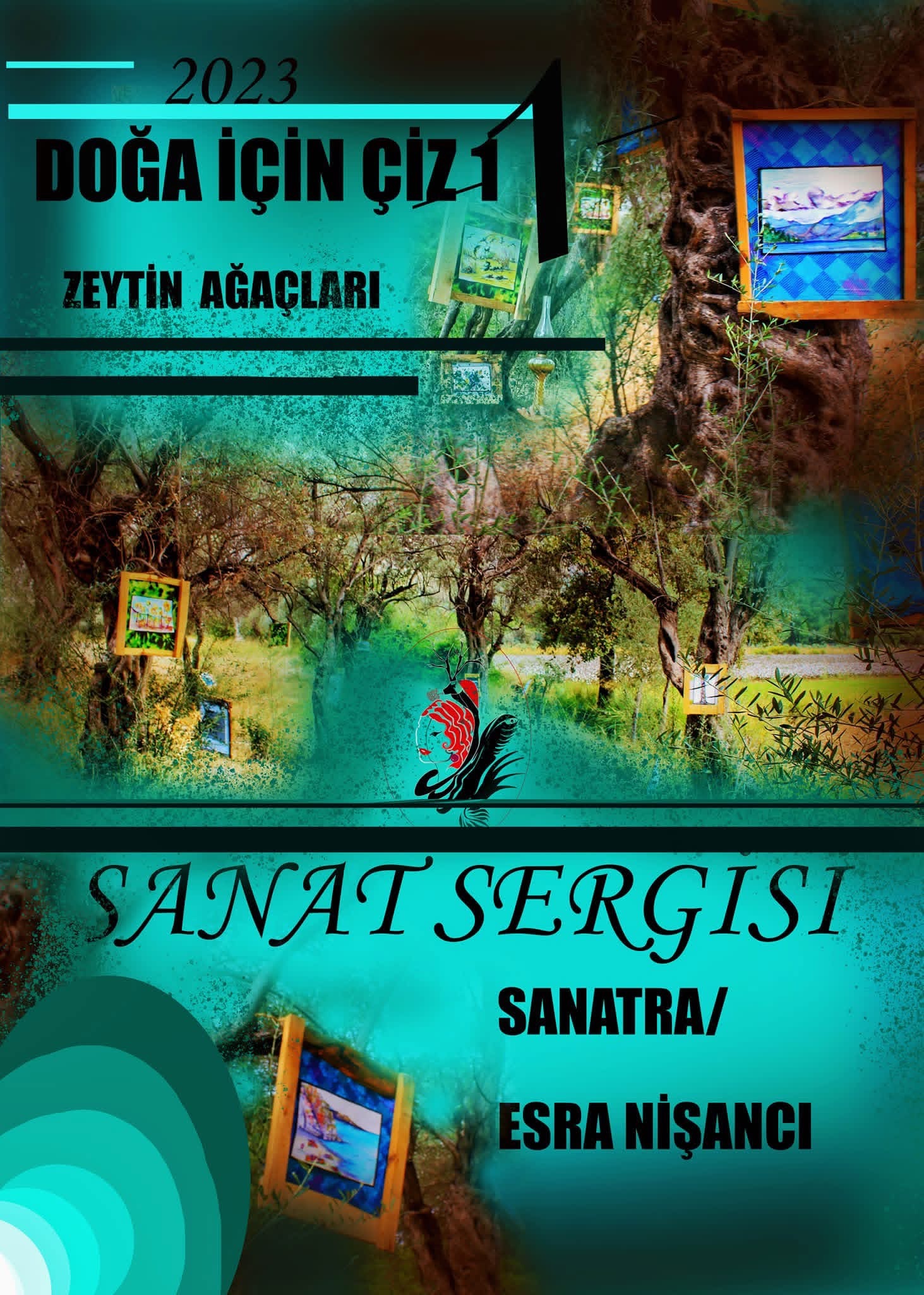 Zeytin Ağaçları Sanat Sergisi “Doğa İçin Çiz “