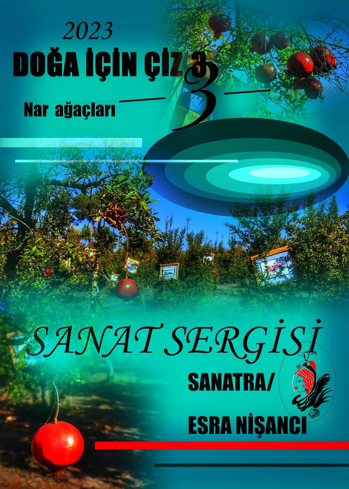 Nar Ağaçları Sanat Sergisi “Doğa İçin Çiz”