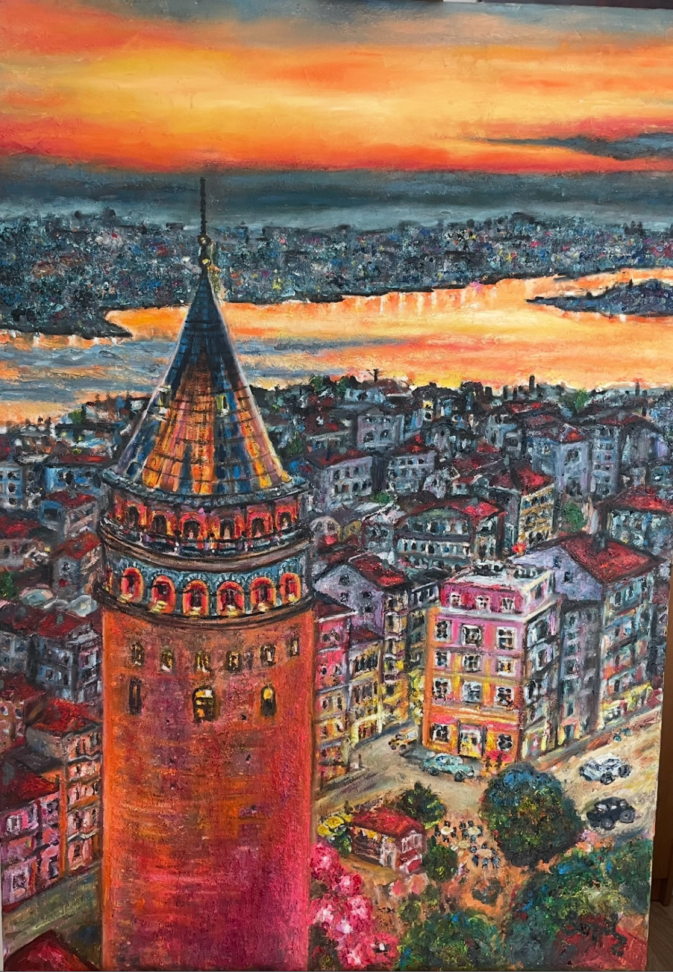 İstanbul’da Gün Batımı - Serpil Yıldırım