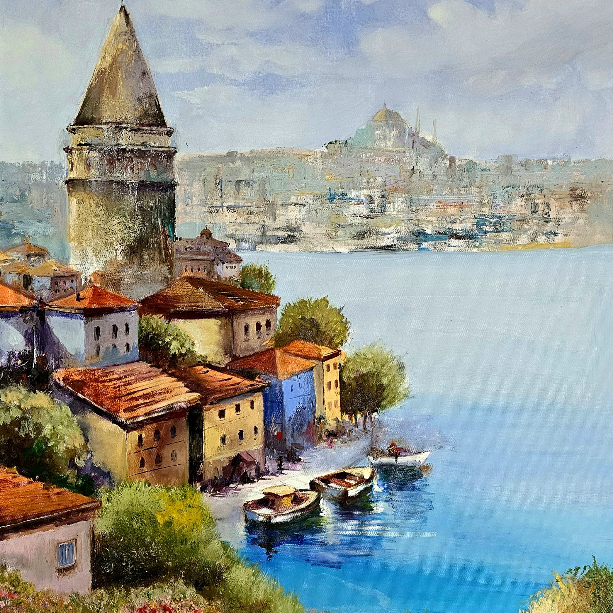 İstanbul Galatakulesi - Mualla Yiğitoğlu