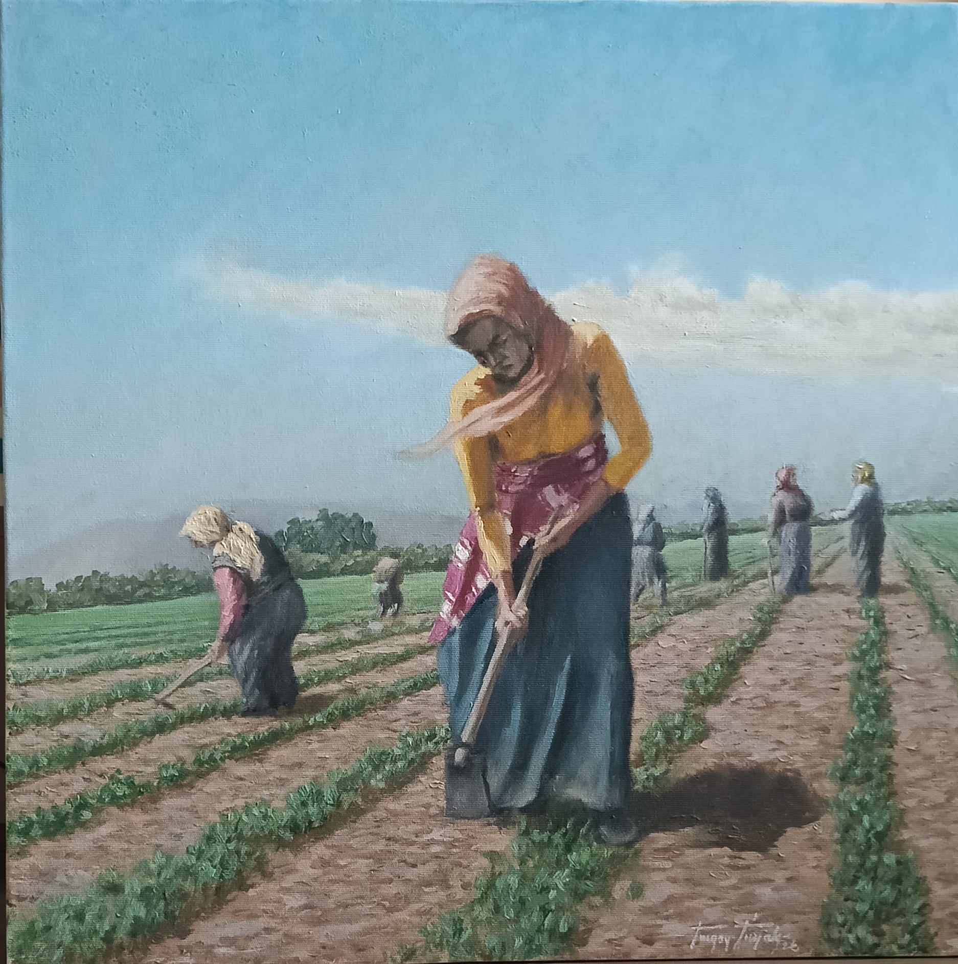 Çapa yapan kız - Turgay Tiryaki