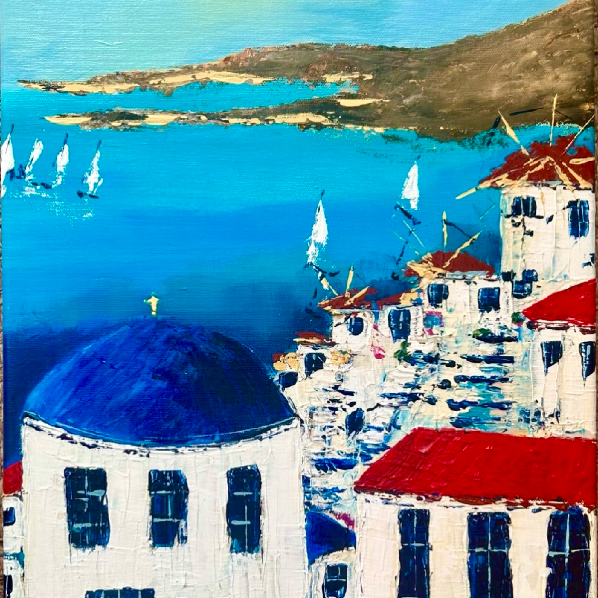 Santorini -Tayfun Önel - Tayfun Önel