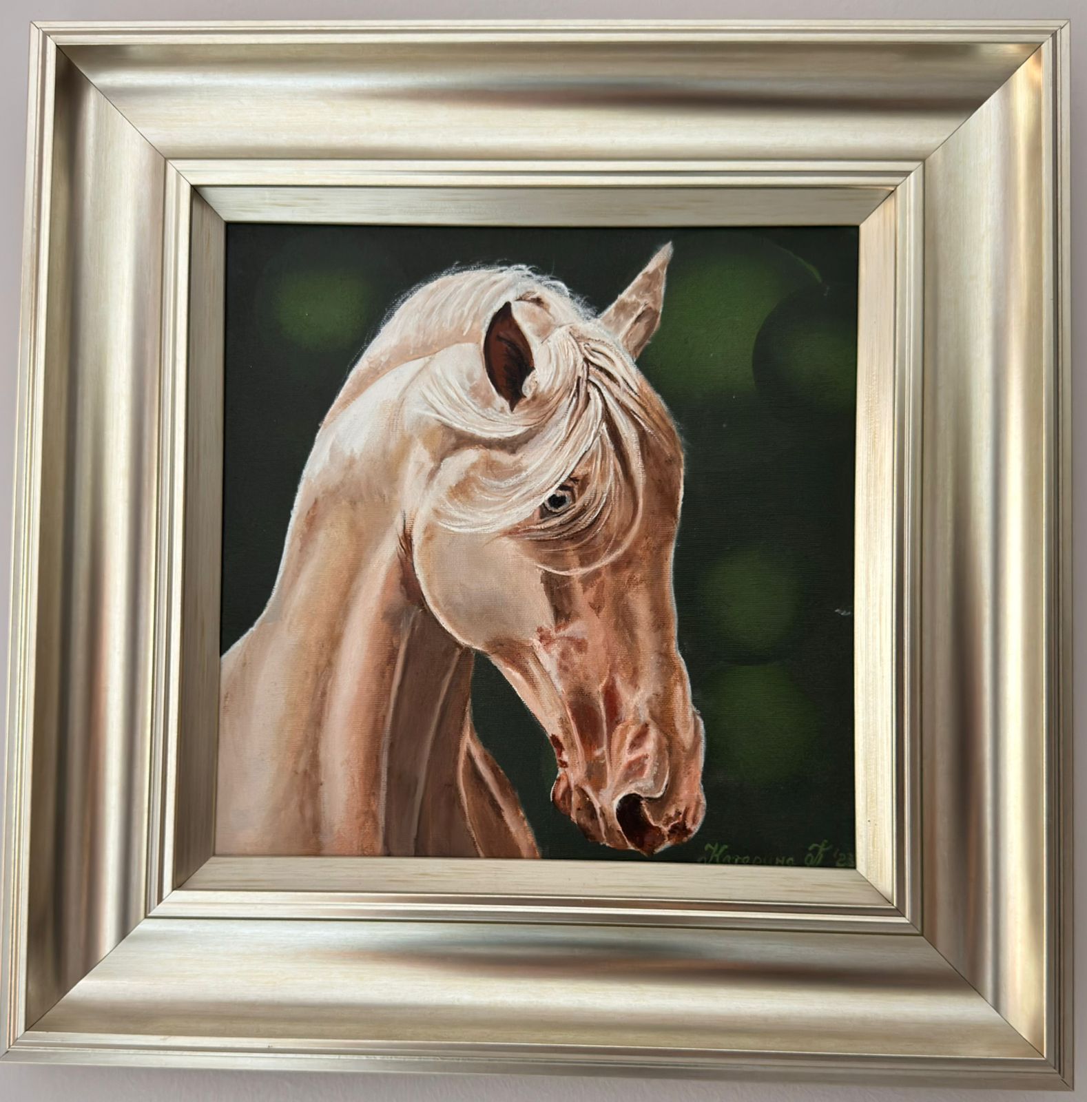 SERİE “ HORSES” NAME OF ART”AHAL TEKE”