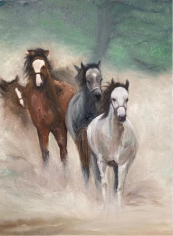 Marjan Sasani - Roar of Horses