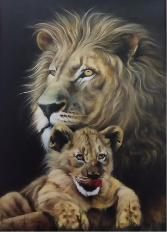 Robabeh Khavari - Lion