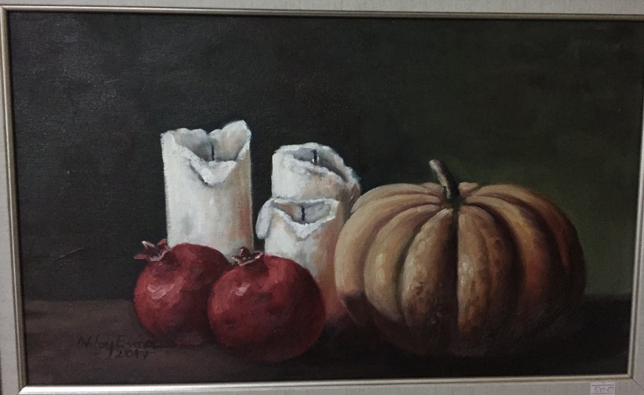 Nar Serisi Natürmort - Nilay Esener